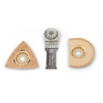 Fein Combo Starlock Tileworking Multi-Tool Accessory Set, 3-Piece