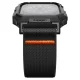 Spigen Lite Fit Pro Strap with Case for Apple Watch 4-9 / SE (44 / 45 mm), Matte Black