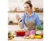 Electric Salt and Pepper Grinder with LED Light, Silver