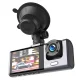 XO XJ03 3-Camera Car Dashcam, FullHD, Black