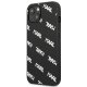 Karl Lagerfeld Allover Case for iPhone 13 mini Black
