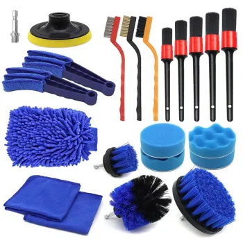 Car Detailing and Cleaning Accessories Kit, 22 Pieces