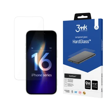3mk HardGlass Tempered Glass for Apple iPhone 16