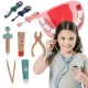 Kruzzel Kids Doctor and Dentist Playset 24782, Multicolour