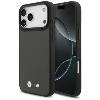 BMW iPhone 17 Pro Max Case M Kevlar Matt MagSafe, Black