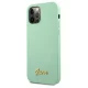 Guess Silicone Vintage Case for Apple iPhone 12 Pro Max, Green