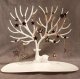 Tree-shaped jewelry stand white