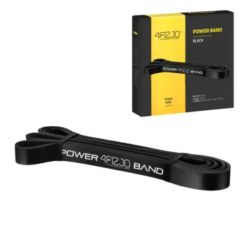4Fizjo Power Band Resistance Band 12-17 kg, Black