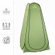 LUARO Pop-Up Privacy Tent for Camping Shower and Changing Room, Green