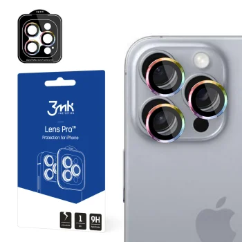 3mk Lens Protection Pro for iPhone 16 Pro / 16 Pro Max Iridescent