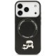 Karl Lagerfeld iPhone 17 Pro Case MagSafe Karl&Choupette Heads, Black