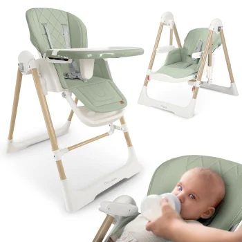 Nukido Elite 3-in-1 Baby High Chair, Green