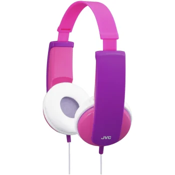 JVC HAKD5P Kids On-Ear Headphones, Pink