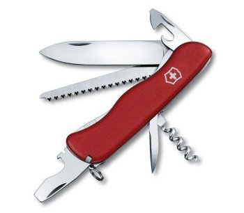 Victorinox FORESTER Multifunctional Pocket Tourism Picnic Knife, Red