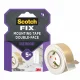 3M Scotch-FIX Mirror Double-Sided Mounting Tape, 19 mm x 1.5 m, White
