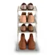 Joseph Joseph Level Adjustable Shoe Rack, Ecru