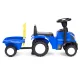 Multistore New Holland Kids Ride-On Tractor with Trailer, Blue