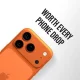 PanzerGlass Fender Camera Protector Tempered Glass for iPhone 17 Pro - Orange