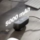 SBS Hybrid 5000mAh Power Bank with PD 20W and Built-in Cable, Black