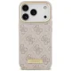 Guess 4G Logo Plate MagSafe case for iPhone 18 Pro / 17 Pro, pink