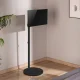 Maclean MC-970B Mobile Floor Stand for 17-35\" Monitor/TV, Black