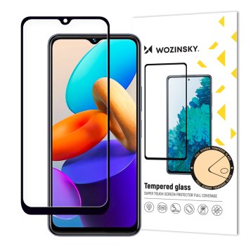 Wozinsky Full Glue Tempered Glass for Vivo Y35 / Y22 / Y22s Black