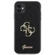 Guess iPhone 11 / XR Case Glitter Script Big 4G, Black