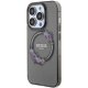 Guess GUHMP15LHFWFCK iPhone 15 Pro 6.1" black/black hardcase IML Flowers Wreatch MagSafe