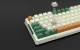 Wireless Mechanical Gaming Keyboard Royal Kludge RKH81 LED RGB, Sky Cyan switch, green