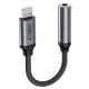 Tech-Protect UltraBoost Lightning to 3.5mm Mini Jack Adapter, Black
