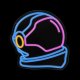 LED Neon Sign Astronaut Light FPNE22 Forever Light, Multicolor