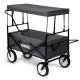 Humberg Folding Transport Cart, 80L, with Canopy