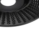 Wood Grinding and Carving Disc for Angle Grinders, Flat, 125 x 25 mm, Black