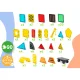 Ricokids Educational Magnetic Building Blocks RK-780, 90-Piece Construction Set