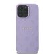 Guess iPhone 16 Pro Max Case Saffiano Peony Classic Logo MagSafe, Purple