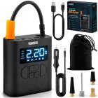 Bezvadu mini kompresors Humberg HM-252 ar 6000 mAh akumulatoru