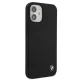BMW iPhone 12 mini Case Silicone Signature, Black