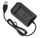 Комплект аккумуляторов для Xbox 360 с USB зарядкой, 2 шт., черный