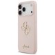 Guess Silicone Big 4G Script Phone Case Cover iPhone 17 Pro Max - Pink