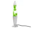 Lava Lamp with Wax, Silver with Green Wax, 34.5 cm
