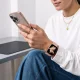 Tech-Protect Silicone Strap for Apple Watch 44 / 45 / 46 / 49 mm, Pink