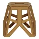 Folding Camping Stool / Chair, 40 cm, Beige