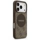 Guess 4G Circle Classic Logo MagSafe Phone Case Cover iPhone 17 Pro - brown