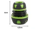 Garden Hose Connector 1/2\" and 3/4\" DIVODV Green/Black