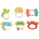 Sensory Rattles and Teethers Set Bibi-inn (6 pcs)