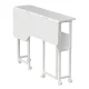 Maclean MC-126 L/W Folding L-Shape Desk, 100x73cm, White