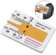 Tire Tread Depth Gauge, 0-20 mm