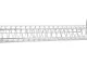 Two-Tier Dish Drainer Rack, Silver