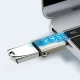 Joyroom S-H151 USB-C to USB-A Adapter with OTG - Silver
