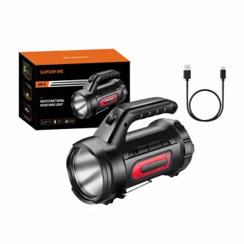 Superfire M9-E Searchlight, 900 lm, 473 m, 6000 mAh, Powerbank
